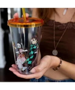 Surreal Entertainment Demon Slayer Acrylic Carnival Cup with Lid and Straw | Holds 16 Ounces 8 Surreal Entertainment Demon Slayer Acrylic Carnival Cup with Lid and Straw | Holds 16 Ounces -Water Bottles Sales unnamed file 1028