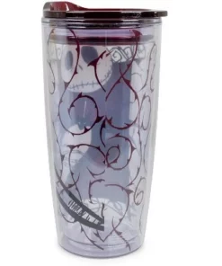 The Nightmare Before Christmas Silver Buffalo Nightmare Before Christmas Jack Frame 20oz Double Wall Travel Tumbler