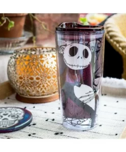 The Nightmare Before Christmas Silver Buffalo Nightmare Before Christmas Jack Frame 20oz Double Wall Travel Tumbler 10 The Nightmare Before Christmas Silver Buffalo Nightmare Before Christmas Jack Frame 20oz Double Wall Travel Tumbler -Water Bottles Sales unnamed file 1038