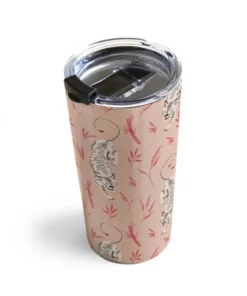 Society6 Caroline Okun Stalking Siberian Rose 20 oz Stainless Steel Travel Mug - Deny Designs
