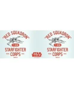 Star Wars Red Squadron Starfighter Corps Stainless Steel Tumbler w/Lid