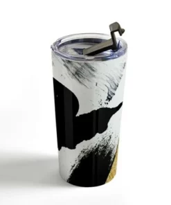 Society6 Alyssa Hamilton Art Armor 8 A Minimal Abstract Pie 20 oz Stainless Steel Travel Mug - Deny Designs -Water Bottles Sales unnamed file 1089