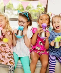 Munchkin Cool Cat Stainless Steel Straw Cup - 8oz Blue -Water Bottles Sales unnamed file 1152