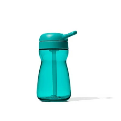 OXO Tot Adventure Water Bottle - Teal - 12oz 4 OXO Tot Adventure Water Bottle - Teal - 12oz - Image 2
