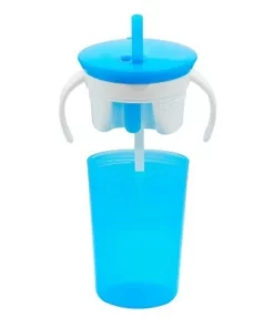 Munchkin SnackCatch & Sip 2-in-1 Snack Catcher and Spill Proof Cup - 2pk Blue -Water Bottles Sales unnamed file 1183