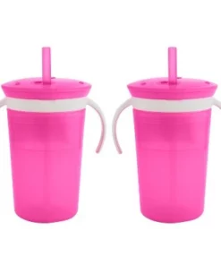 Munchkin SnackCatch & Sip 2-in-1 Snack Catcher and Spill Proof Cup - 2pk Blue -Water Bottles Sales unnamed file 1185