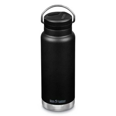 Klean Kanteen 32oz TKWide Insulated Stainless Steel with Twist Straw Cap Black 4 Klean Kanteen 32oz TKWide Insulated Stainless Steel with Twist Straw Cap Black - Image 2