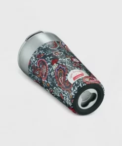 Vera Bradley + Coleman 20oz Brew Stainless Steel Vacuum Insulated Tumbler - Eden Paisley Gray