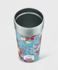 Vera Bradley + Coleman 20oz Brew Stainless Steel Vacuum Insulated Tumbler - Wildflowers Blue -Water Bottles Sales unnamed file 1256
