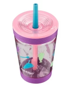 Contigo 14oz Plastic Shakes Kids Spill-Proof Tumbler with Straw