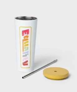 24oz Tumbler with Straw Equality Multicolor - Pride