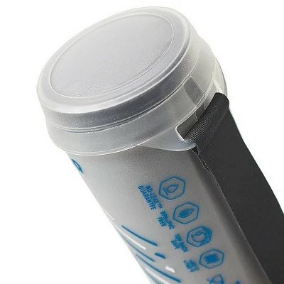 HydraPak SkyFlask IT Speed 300ML Insulated Soft Flask - Gray 7 HydraPak SkyFlask IT Speed 300ML Insulated Soft Flask - Gray - Image 5