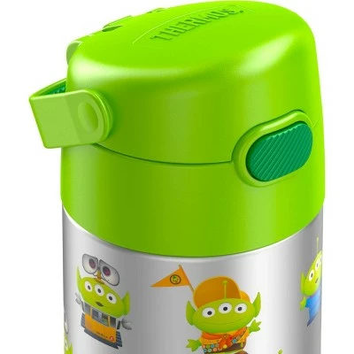 Thermos 12oz FUNtainer Water Bottle with Bail Handle - Green Pixar 6 Thermos 12oz FUNtainer Water Bottle with Bail Handle - Green Pixar - Image 4