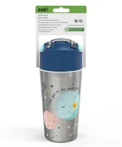 Zak Designs Double Wall Stainless Steel Straw Bottle - Moon Bear - 12oz 9 Zak Designs Double Wall Stainless Steel Straw Bottle - Moon Bear - 12oz -Water Bottles Sales unnamed file 1378