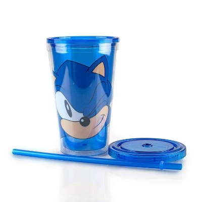 Just Funky Sonic the Hedgehog Wink 16oz Carnival Cup 3 Just Funky Sonic the Hedgehog Wink 16oz Carnival Cup