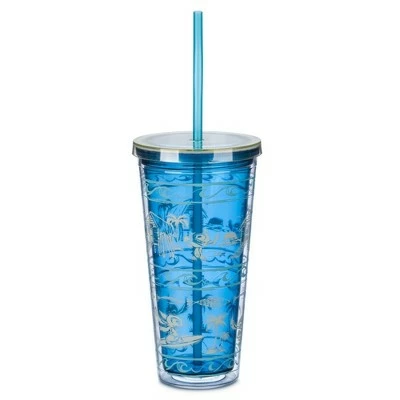 Lilo & Stitch Disney Lilo & Stitch 16oz Plastic Tumbler - Disney store 3 Lilo & Stitch Disney Lilo & Stitch 16oz Plastic Tumbler - Disney store