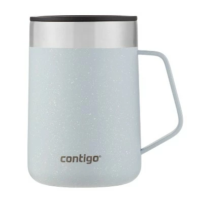 Contigo 14oz Stainless Steel Vacuum-Insulated Mug with Handle Salt 20 Contigo 14oz Stainless Steel Vacuum-Insulated Mug with Handle Salt - Image 18