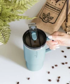 Reduce 24oz Hot1 Insulated Stainless Steel Tumbler with Handle - Eucalyptus -Water Bottles Sales unnamed file 1743