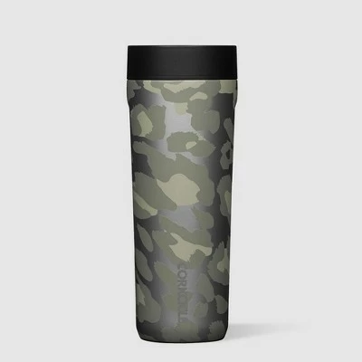 Corkcicle Commuter Cup 17 Ounce Insulated Stainless Steel Spill Proof Travel Coffee Mug with Sip Lid for Hot and Cold Drinks, Snow Leopard 4 Corkcicle Commuter Cup 17 Ounce Insulated Stainless Steel Spill Proof Travel Coffee Mug with Sip Lid for Hot and Cold Drinks, Snow Leopard - Image 2