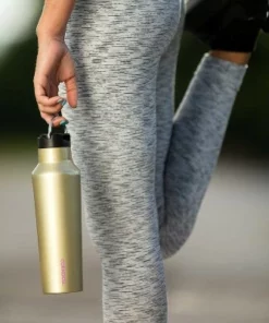 Corkcicle Luxe 20 Ounce Sport Canteen Triple Insulated Stainless Steel Water Bottle with Straw Cap and Folding Metal Handle, Gunmetal -Water Bottles Sales unnamed file 19