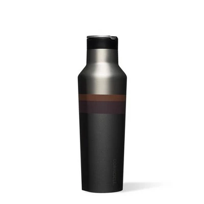 Corkcicle Star Wars 20 Ounce Sport Canteen Triple Insulated Stainless Steel Water Bottle with Straw Cap and Folding Metal Handle, Mandalorian 3 Corkcicle Star Wars 20 Ounce Sport Canteen Triple Insulated Stainless Steel Water Bottle with Straw Cap and Folding Metal Handle, Mandalorian