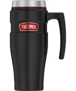 Thermos 16 oz. Stainless King Insulated Stainless Steel Travel Mug with Handle