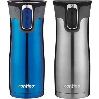 Contigo 16 oz. West Loop 2.0 Insulated Stainless Steel Travel Mug - 2-Pack 6 Contigo 16 oz. West Loop 2.0 Insulated Stainless Steel Travel Mug - 2-Pack - Image 4