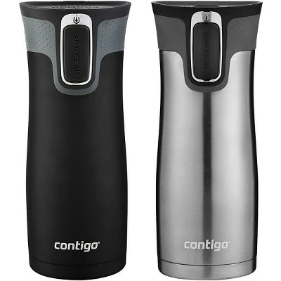 Contigo 16 oz. West Loop 2.0 Insulated Stainless Steel Travel Mug - 2-Pack 7 Contigo 16 oz. West Loop 2.0 Insulated Stainless Steel Travel Mug - 2-Pack - Image 5