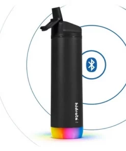 Hidrate Spark HidrateSpark PRO 21oz Vacuum Insulated Stainless Steel Bluetooth Smart Water Bottle with Straw Lid Black -Water Bottles Sales unnamed file 213