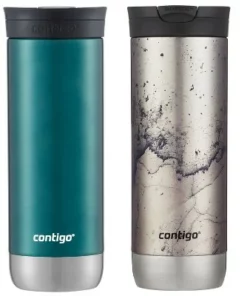 Contigo Huron 2.0 Stainless Steel Travel Mug with SNAPSEAL Lid 2-Pack Blue Corn/acid Wash -Water Bottles Sales unnamed file 2139