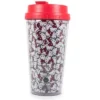 Silver Buffalo Hello Kitty All-Over Faces 16oz Double Wall Plastic Travel Mug -Water Bottles Sales unnamed file 2221