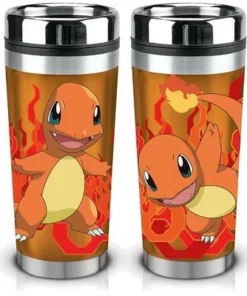 Just Funky Pokemon Charmander 16oz Travel Mug