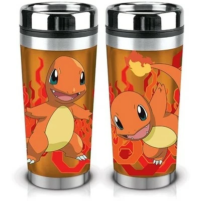 Just Funky Pokemon Charmander 16oz Travel Mug 3 Just Funky Pokemon Charmander 16oz Travel Mug