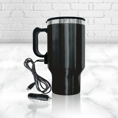 Brentwood Electric Coffee Mug with Wire Car Plug 6 Brentwood Electric Coffee Mug with Wire Car Plug - Image 4