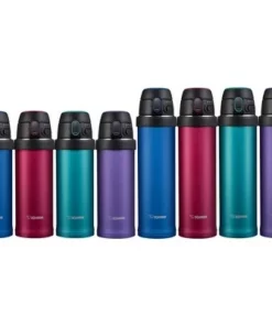 Zojirushi 16oz Flip-and-Go Stainless Steel Travel Mug SM-QHE48 - Hibiscus Red -Water Bottles Sales unnamed file 2280