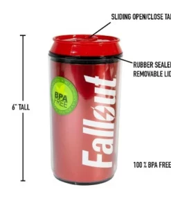 Just Funky Fallout Collectibles | Fallout Nuka Cola Travel Can | 5.5 Inches 9 Just Funky Fallout Collectibles | Fallout Nuka Cola Travel Can | 5.5 Inches -Water Bottles Sales unnamed file 2349