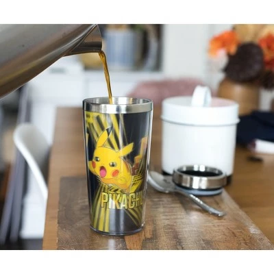 Just Funky Pokemon Lenticular Pikachu 16oz Travel Coffee Mug Tumbler w/ Non-Spill Metal Lid 6 Just Funky Pokemon Lenticular Pikachu 16oz Travel Coffee Mug Tumbler w/ Non-Spill Metal Lid - Image 4