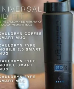 Cauldryn Smart Mug Replacement Lid, Spill Proof & Insulated, Compatible with Cauldryn Heated Travel Mugs -Water Bottles Sales unnamed file 2408