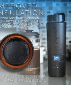 Cauldryn Smart Mug Replacement Lid, Spill Proof & Insulated, Compatible with Cauldryn Heated Travel Mugs -Water Bottles Sales unnamed file 2410