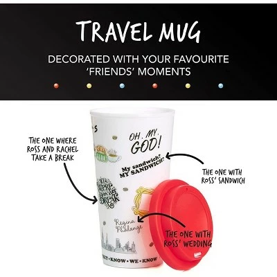 Friends Central Perk 15oz Travel Mug 3 Friends Central Perk 15oz Travel Mug