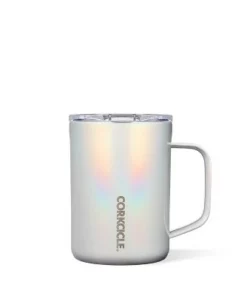 Corkcicle Sparkle 16 Oz Coffee Mug Triple Insulated Stainless Steel Cup