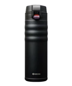 Kyocera Black Stainless Steel Ceramic Coated 17 Ounce Travel Mug