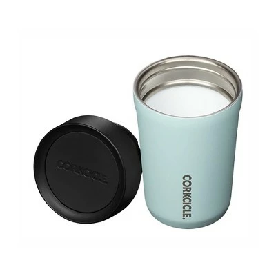 Corkcicle Commuter Cup 9 Ounce Insulated Stainless Steel Spill Proof Travel Coffee Mug with Sip Lid for Hot and Cold Drinks, Gloss Powder Blue 4 Corkcicle Commuter Cup 9 Ounce Insulated Stainless Steel Spill Proof Travel Coffee Mug with Sip Lid for Hot and Cold Drinks, Gloss Powder Blue - Image 2