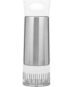 Zing Anything Vodka 18/8 Stainless Steel and White Plastic Zinger, 20 Ounce