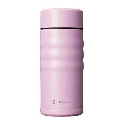 Kyocera Cotton Candy Pink Stainless Steel 12 Ounce Twist Top Insulated Travel Mug 3 Kyocera Cotton Candy Pink Stainless Steel 12 Ounce Twist Top Insulated Travel Mug
