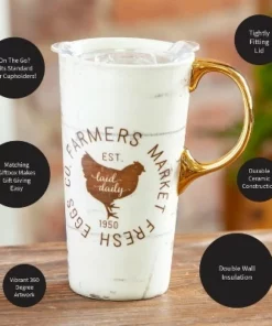 Evergreen Ceramic Travel Cup w/box and Triton Lid, 17 OZ., Farmers Market 10 Evergreen Ceramic Travel Cup w/box and Triton Lid, 17 OZ., Farmers Market -Water Bottles Sales unnamed file 2565