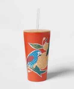 Threshold 18.5oz Stainless Steel Tumbler with Bamboo Lid Bird -Water Bottles Sales unnamed file 263