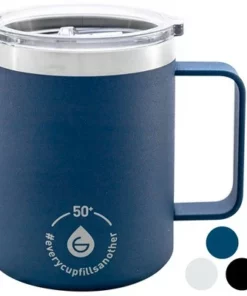 GROSCHE Everest Double Wall Insulated Travel Mug with Spill Proof Lid, 14 fl 0z Capacity -Water Bottles Sales unnamed file 2632