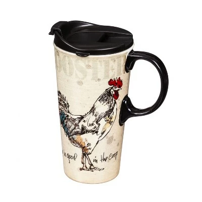 Evergreen Ceramic Perfect Cup w/Box, 17 oz., Life is good in the coop 4 Evergreen Ceramic Perfect Cup w/Box, 17 oz., Life is good in the coop - Image 2