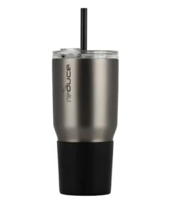 Reduce 34oz Cold1 Insulated Stainless Steel Straw Tumbler with Silicone Grip Glacier